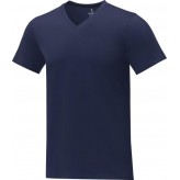 Tshirt de manga curta e gola em V para homem e mulher Somoto Elevate Life®