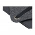 Capa p/ portátil de feltro reciclado e couro Apple