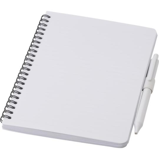 Caderno antibacteriano com esferográfica Mika