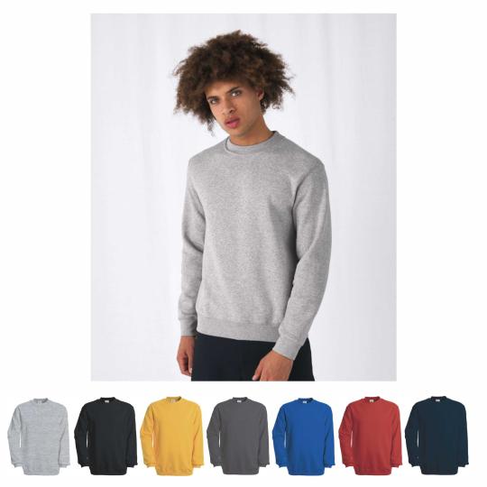 Sweatshirt com mangas direitas B&C®