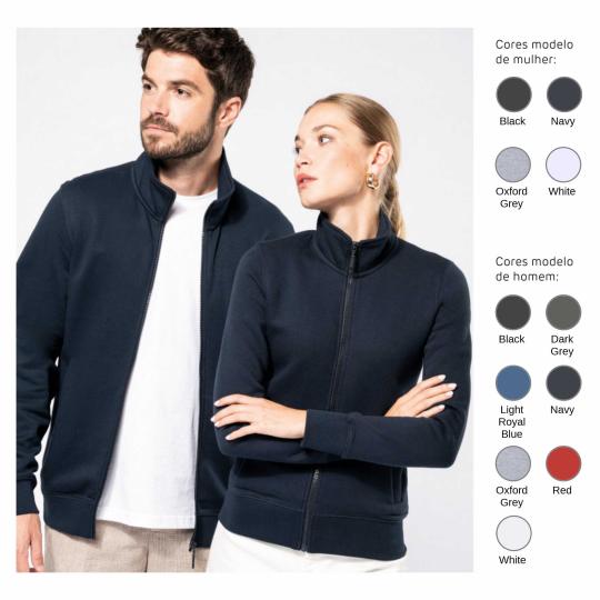 Casaco sweatshirt de homem e mulher Kariban®
