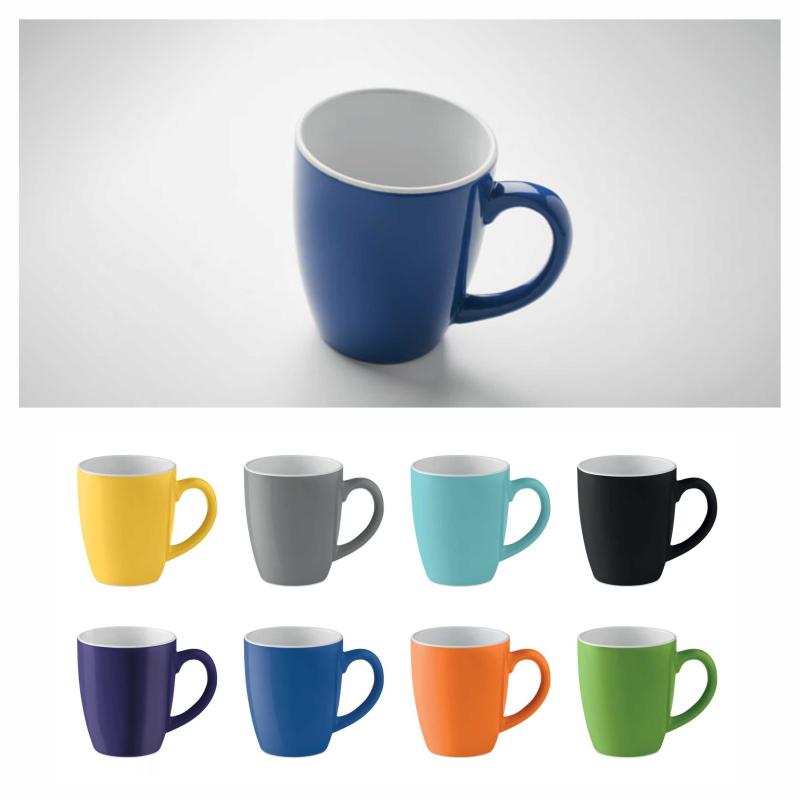 Colourful ceramic mug 290ml Colour Trent