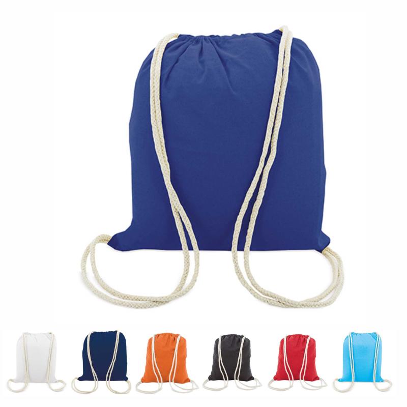 Saco mochila de algodão Assam