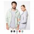 Sweatshirt com fecho e capuz eco-responsável unissexo Kariban®