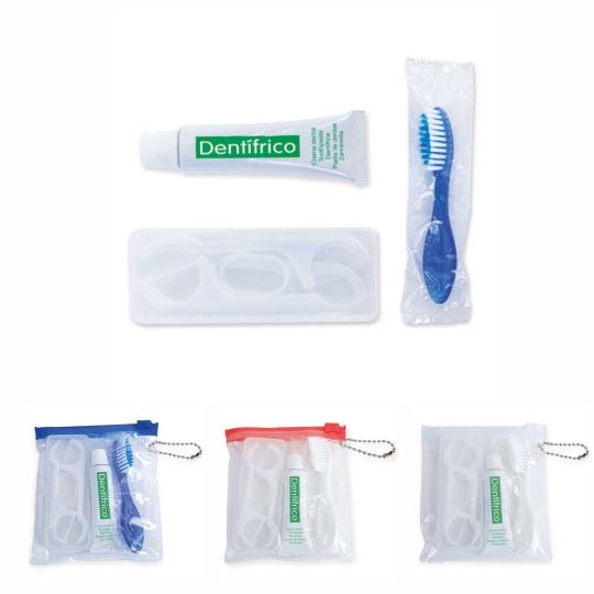 Bolsa com kit dental Esencial