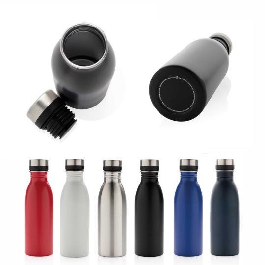 Garrafa de água em aço inoxidável reciclado RCS
