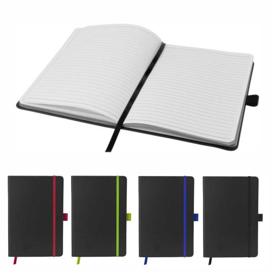 Hardcover A5 notepad...