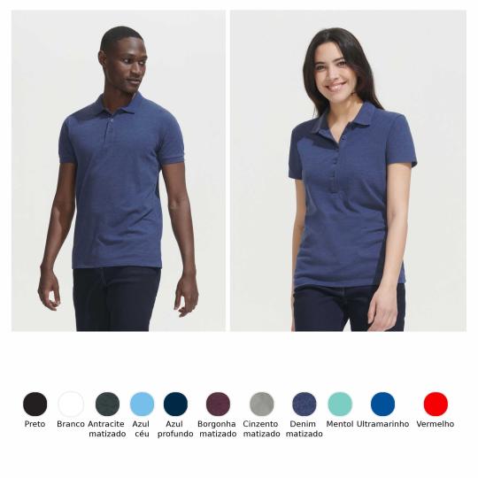 Polo de homem e mulher Phoenix Sols®