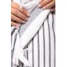 Fouta às riscas com franjas Kariban®