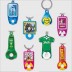 Porta-chaves com moeda
