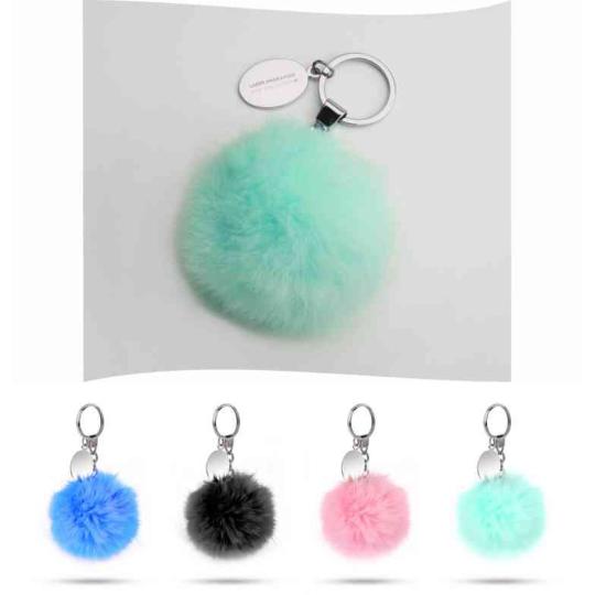 Pom-Pom Keychain