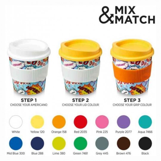 Copo com pega de 250 ml Brite-Americano® primo