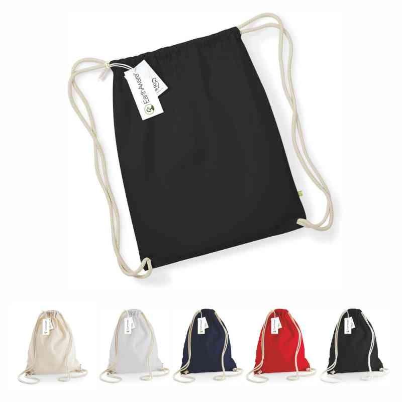 Bolsa de gimnasio en algodón bio Earthaware®