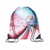 Mochila com cordões e cantos em PU (Produção)