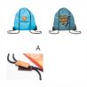 Mochila com cordões e cantos em PU (Produção)