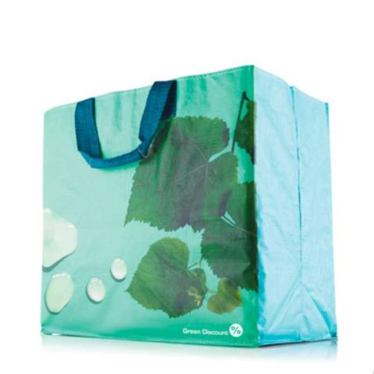 Saco de compras horizontal - construção tubular (Produção)