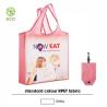 Saco de compras RPET dobrável com bolsa (Produção)