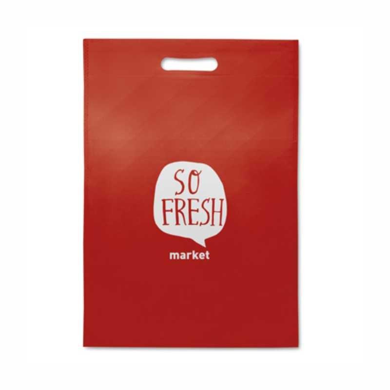 Saco de compras plano vertical - vedação térmica (Produção)
