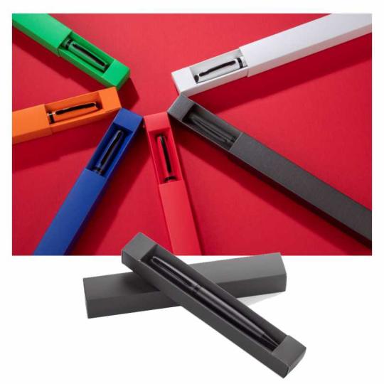 Stylo à bille avec boîte Rio