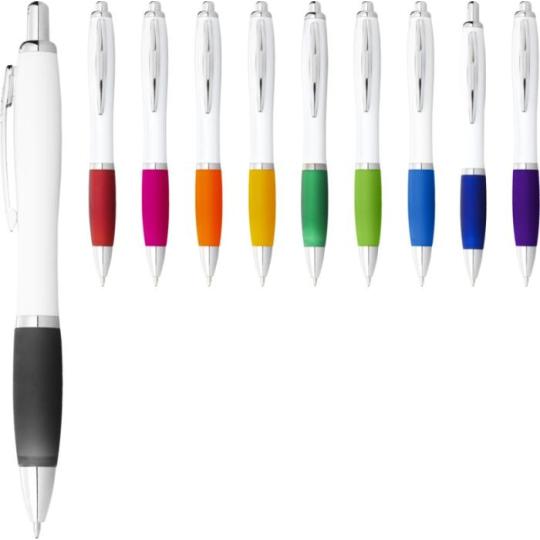 Stylo blanc avec poignée...