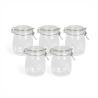 Set of 5 batch cooking jars