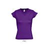 T-shirt à col en V pour homme Victory et femme Moon Sols®