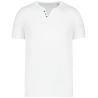 T-shirt Henley de homem Kariban®