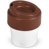 Cup of coffee with lid Hot But Cool