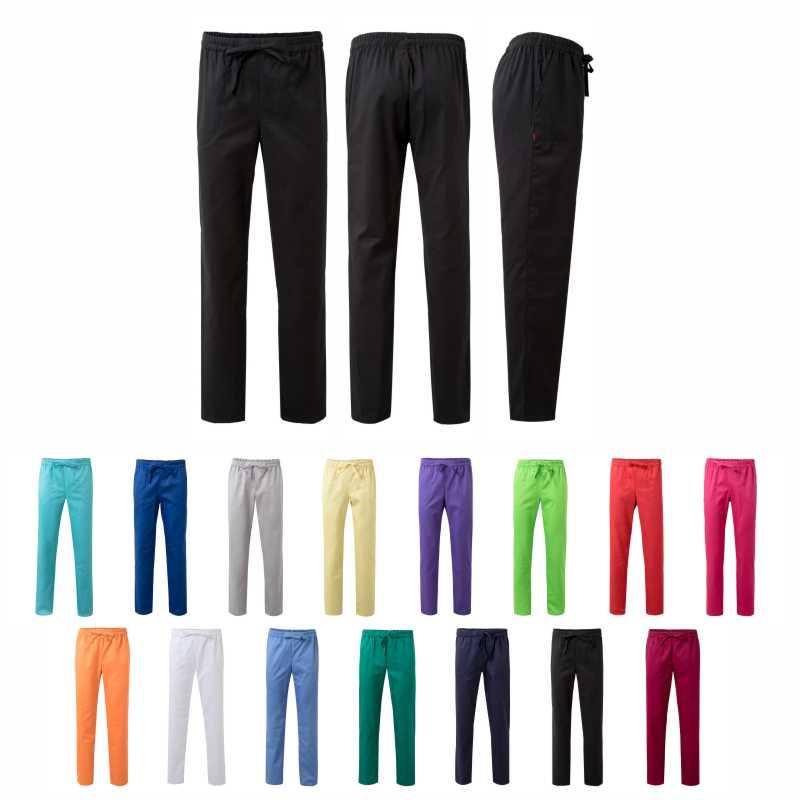 Pantalones estilo pijama con bandas