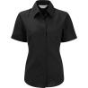 Camisa oxford de hombre y mujer de manga corta Russell®