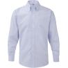 Camisa oxford de hombre y mujer de manga larga Russell®