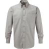 Camisa oxford de hombre y mujer de manga larga Russell®