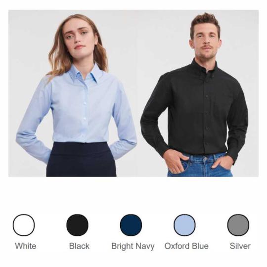 Camisa oxford de hombre y...