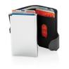 Porta tarjetas RFID de aluminio estándar con cartera de PU