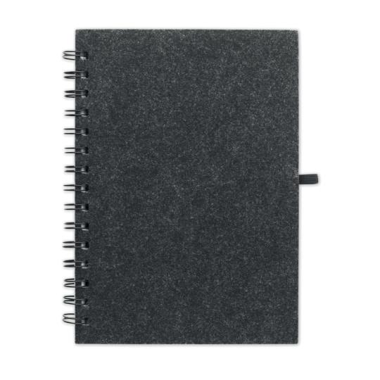 A5 RPET Ringfelt Notebook