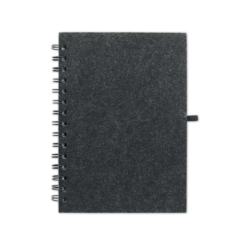 Caderno A5 RPET Ringfelt