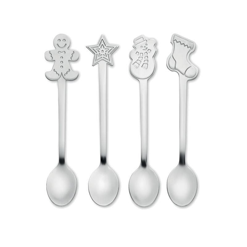 Set of 4 spoons Ship Set