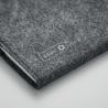 A5 notebook with RPET felt cover Feltbook