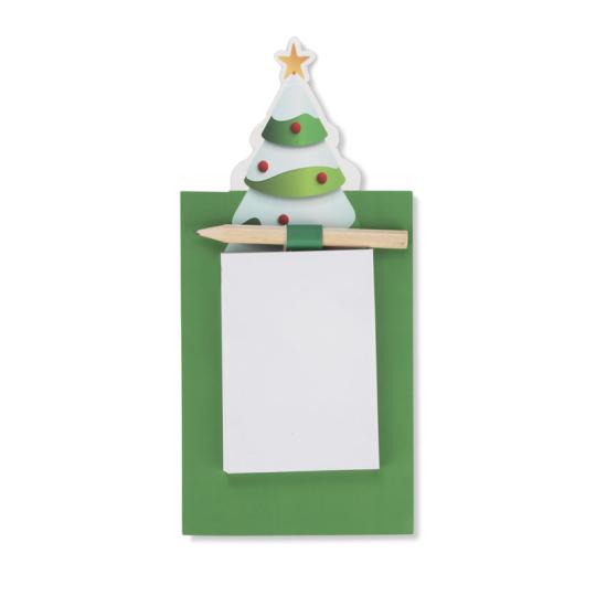 Snowy magnetic notepad
