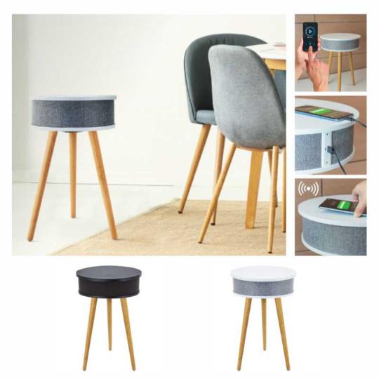Table haut-parleur...