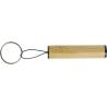 Bamboo keyring with light Cane