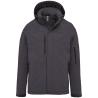 Parka softshell acolchada de hombre y mujer con capucha Kariban®