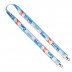 Lanyard com 2 mosquetões