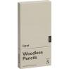 Ensemble de 5 crayons de graphite 2B sans bois Karst®