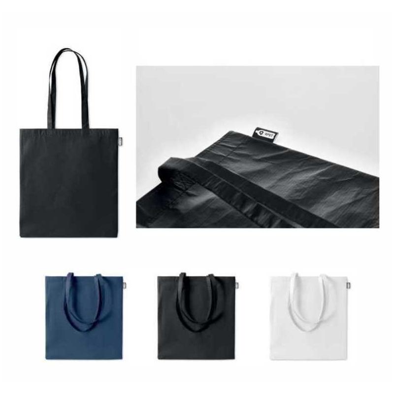 Saco de compras em não tecido laminado RPET Tote