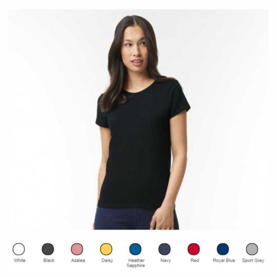 Camiseta de mujer de manga...