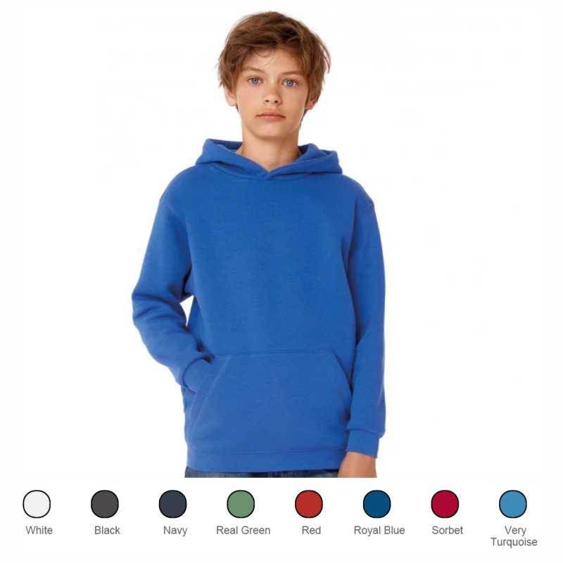 Sudadera de niño con capucha B&C®