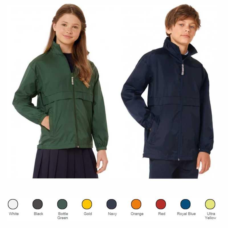 Cortavientos de niño sin forro Sirocco B&C®