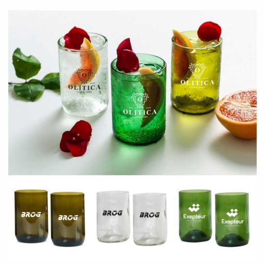 Conjunto de dos vasos...