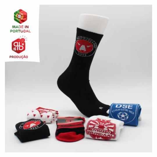 Chaussettes en jacquard...